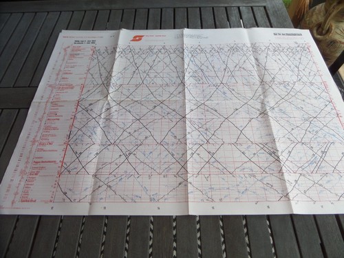öbb bildfahrplan 1984 blatt - 1984,