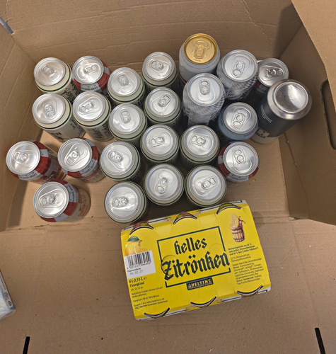 Bierdosen ungeöffnet astra - bierdosen,