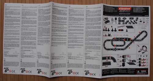 Autorennbahn montage und - montage,