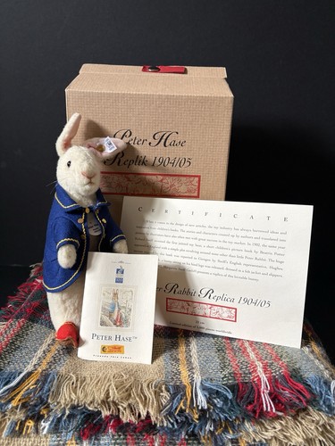 Steiff peter rabbit replica - peter,