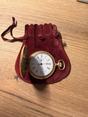Taschenuhr quarz vergoldet von - taschenuhr,