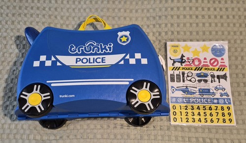 Polizei auto trunki koffer - polizei,