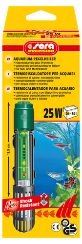Sera aquarium regelheizer - aquarium, 25w
