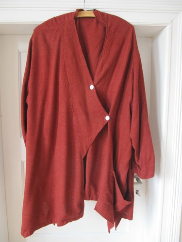 Jacke cut loose weinrot gr - ", "