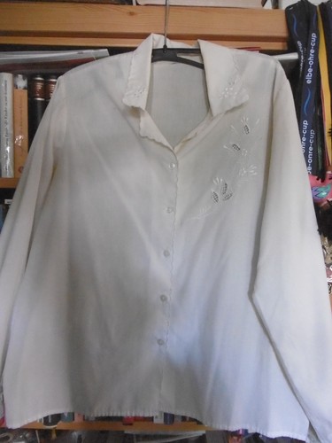 Weiße festliche bluse - weiße,