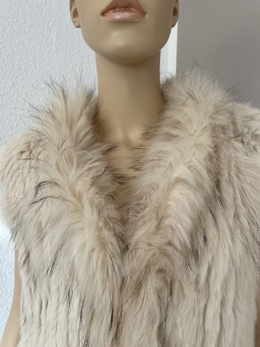 Damen weste jacke echtpelz - jacke, gr