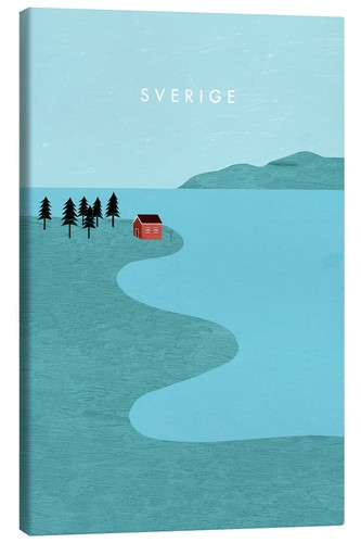 Leinwandbild schweden - leinwandbild,