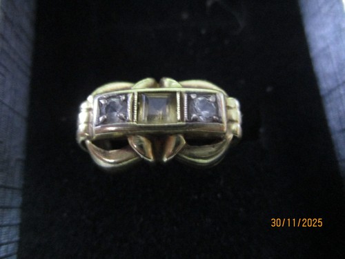Antiker damen goldring - antiker,