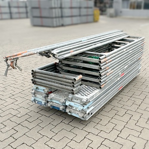 Gebrauchtes stahlgerüst - gebrauchtes,
