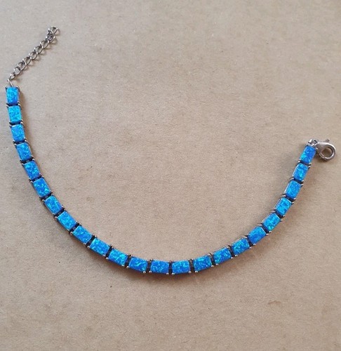 Natur blau opal bracelet - natur,