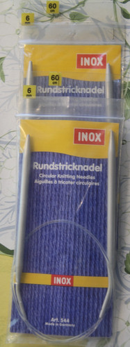 Rundstricknadel 6mm 60cm
