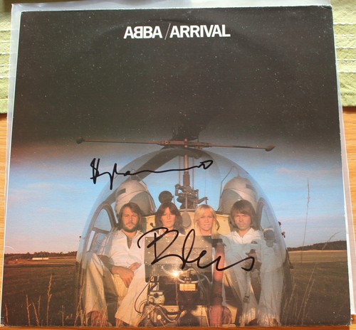 Autogramm abba signiert - autogramm,