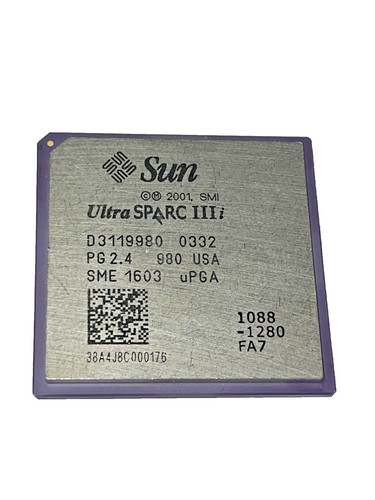 Sun ultrasparc iiii 1600mhz - sun,