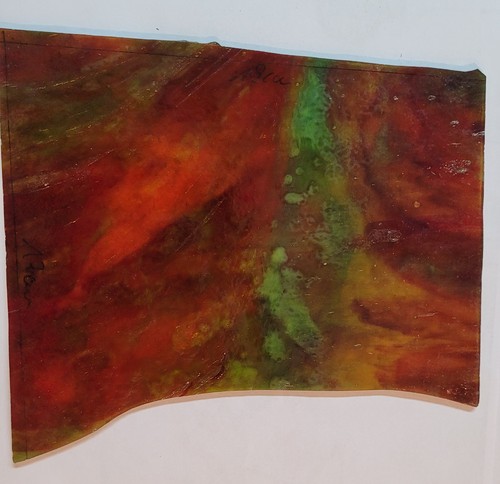 Tiffany glas stücke - stücke, (3)
