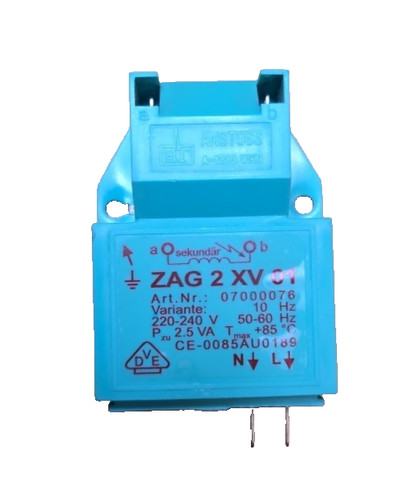 Zündtrafo typ zag 230v - 2/230v,