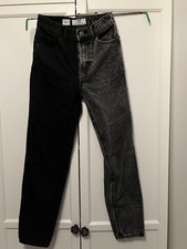 Bershka jeans schwarz - bershka, grau