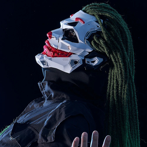 Joker masken cyberpunk - masken,
