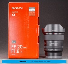 Sony 20mm 8 g - fe,