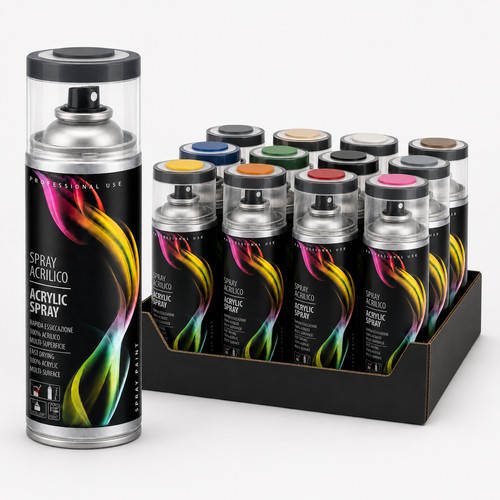 Lackspray acryl alkyd - , ral