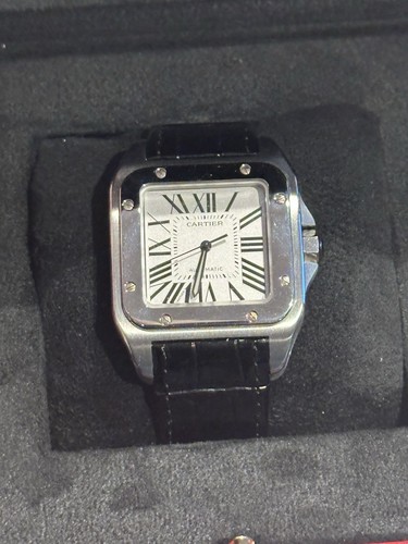 Cartier santos silberfarbenes - santos,