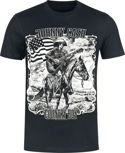 Johnny cash shirt herren - johnny, t-shirt