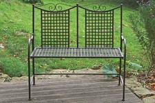Gartenbank bank aus metall - bank,