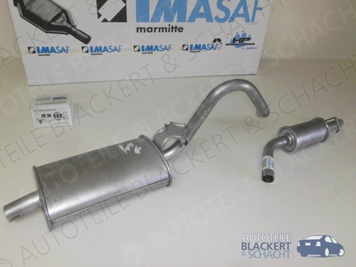 Imasaf auspuffset mitteltopf - imasaf,