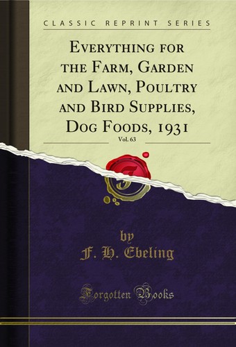 Everything for the farm - everything,