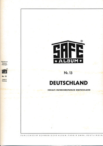 Safe falzlos vordruckblätter - falzlos,
