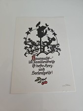 Plischke karte postkarten - karte,