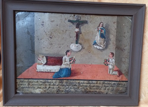Votivbild aus esquipulas - aus, esquipulas/
