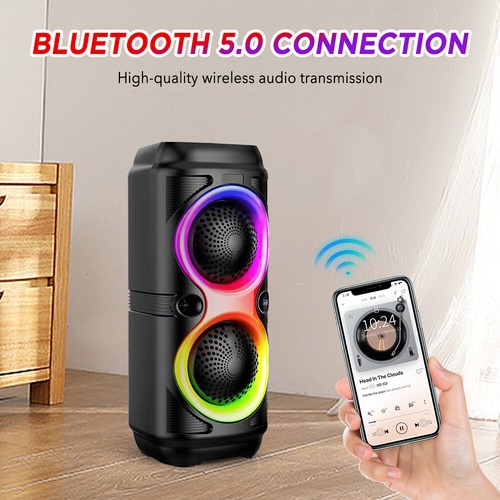 Tragbarer subwoofer musikbox - tragbarer,