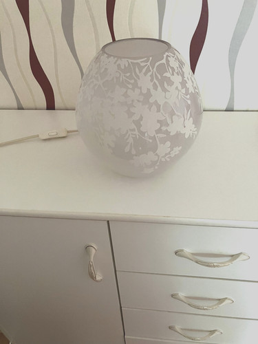 Ikea tischlampe glas weiß - ikea,
