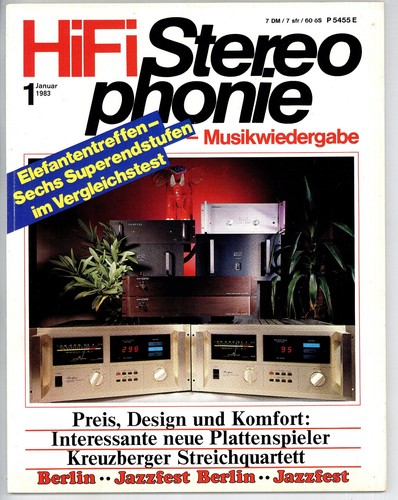 Hifi sterophonie 1983 - hifi, 1983-1