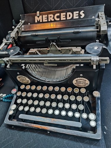 Mercedes schreibmaschine - mercedes,