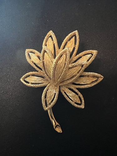 Vintage avon brosche blatt - vintage,