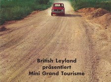 (British Leyland) MINI 1275 GT - Prospekt, 1970, deutsch, 4 Seiten