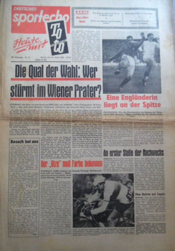 Deutsches sportecho april - deutsches,
