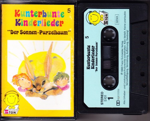 Kunterbunte kinderlieder 5 - mc,