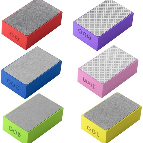 Diamant handschleifpad set - diamant,