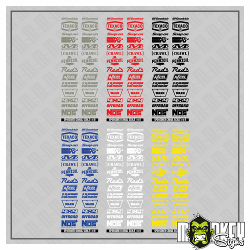 Sponsoren sticker set - sticker, &