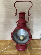 Vintage eisenbahn signallampe - vintage, eisenbahn-signallampe