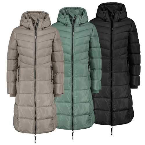 Damen steppmantel mit - damen,