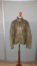 LEDERJACKE G-STAR RAW OLIVGRÜN GRÖSSE L