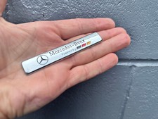 2pcs Mercedes Benz Powered by