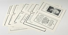 25x Sterbebilder 1977–1978