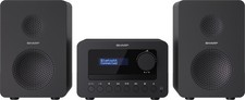 SHARP HiFi-Anlage XL-B520D, schwarz, DAB+, Bluetooth, MP3, CD-Laufwerk