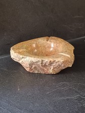 alter Aschenbecher Alabaster ca. 16 x 14 cm 1.249 gramm