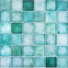 Glasmosaik changierend türkis