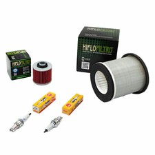 Wartungspaket für Yamaha TDM 850 3VD 4TX 1991-01 Luftfilter+Ölfilter+Zündkerzen